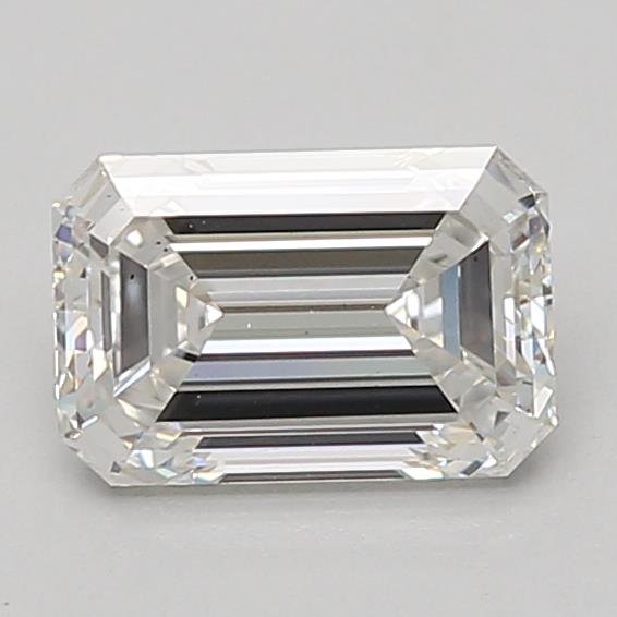 1.46ct E VS2 Rare Carat Ideal Cut Emerald Lab Grown Diamond