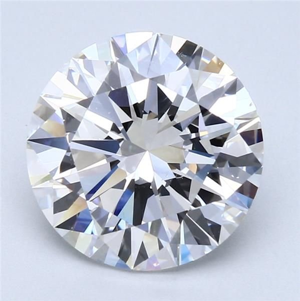 4.12ct E VS2 Excellent Cut Round Diamond