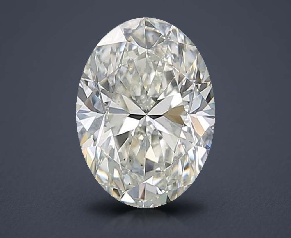 0.92 Carat Oval Natural Diamond