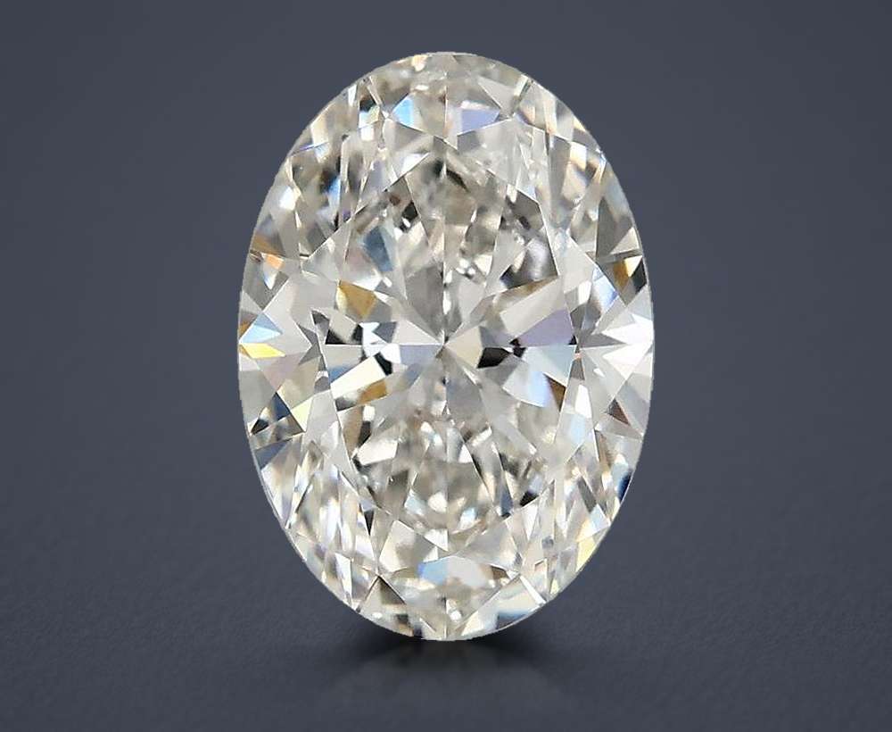 2.50 Carat Oval Lab Diamond