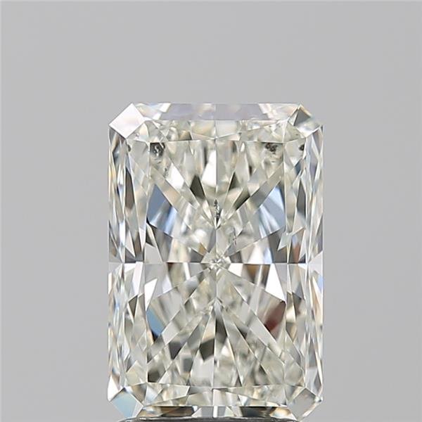 2.23ct K SI1 Rare Carat Ideal Cut Radiant Diamond