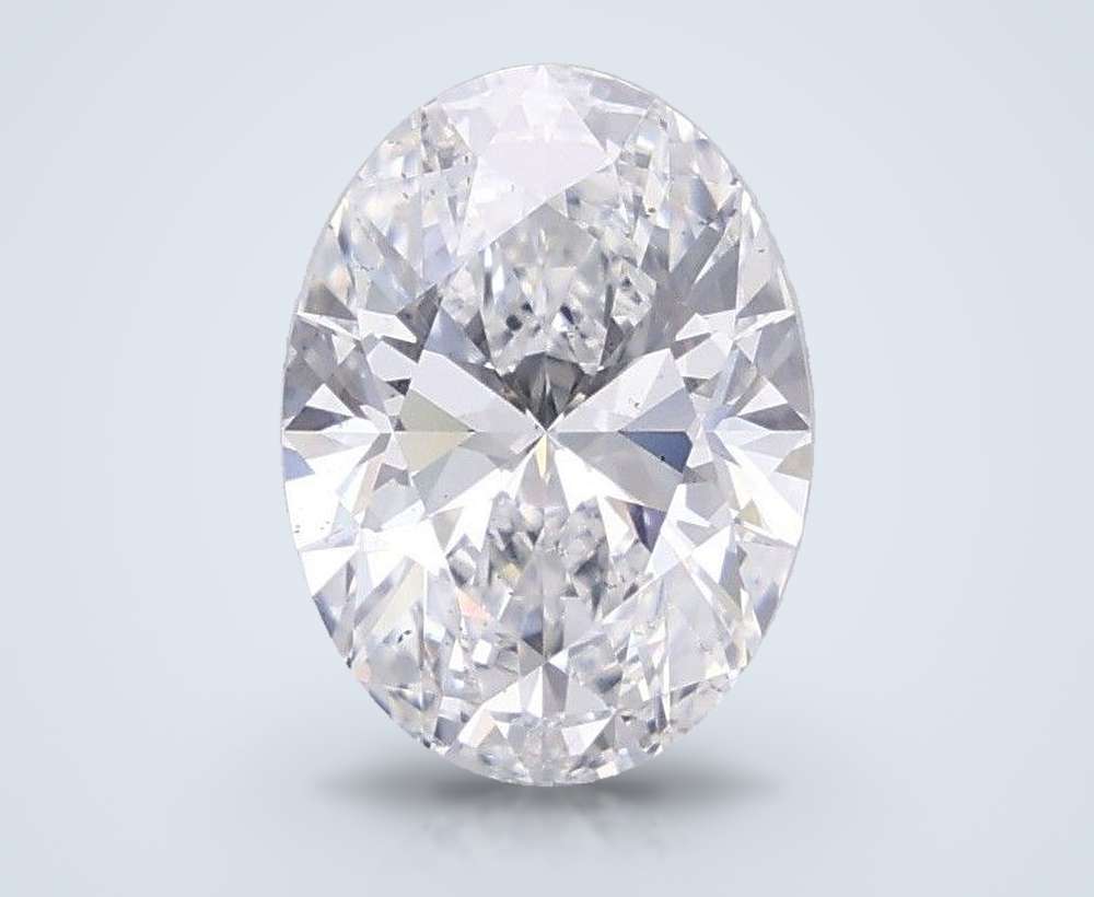 1.00 Carat Oval Lab Diamond