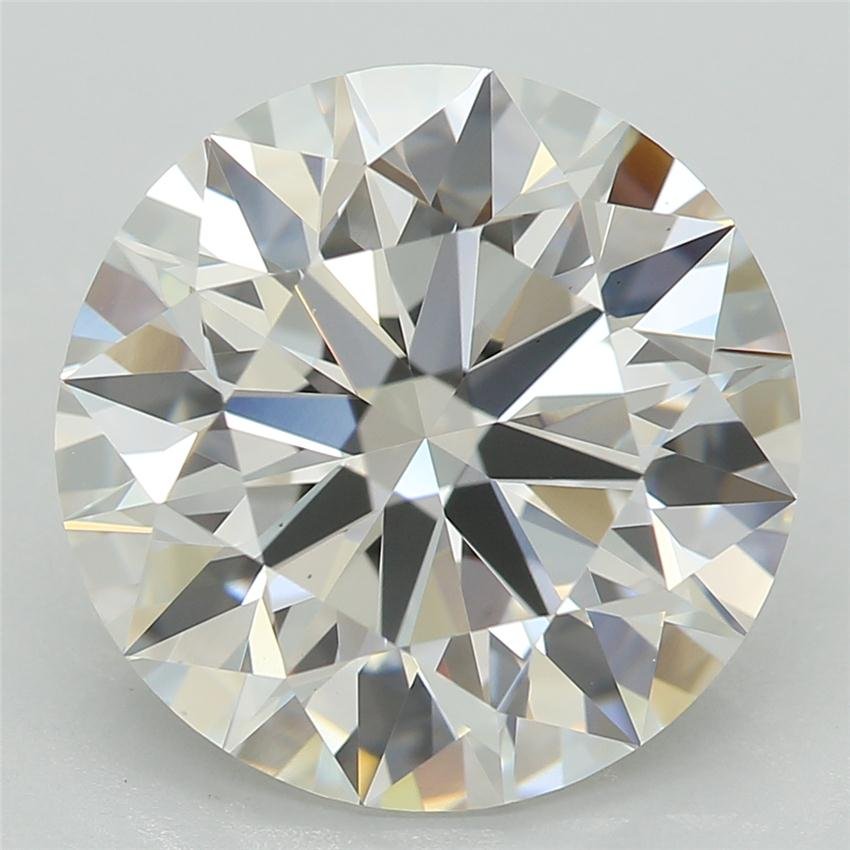 3.78ct H VS1 Rare Carat Ideal Cut Round Lab Grown Diamond