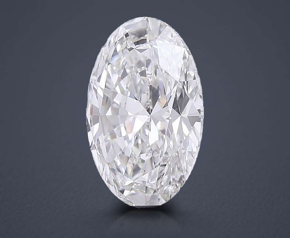 5.52 Carat Oval Lab Diamond