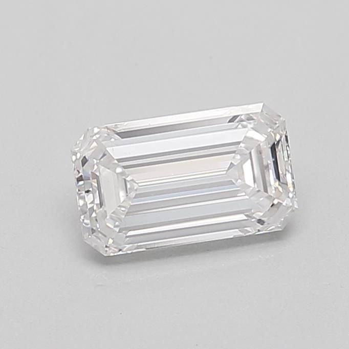 0.80ct D VS1 Rare Carat Ideal Cut Emerald Lab Grown Diamond