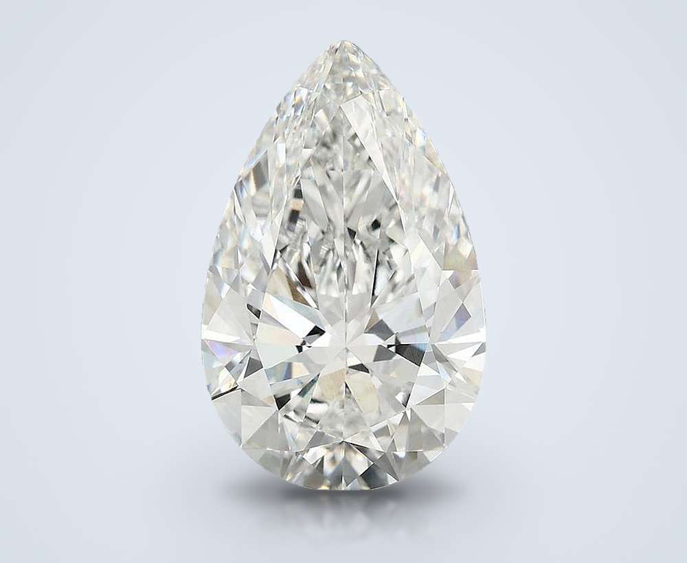 7.32 Carat Pear Lab Diamond