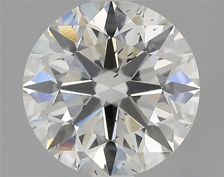 1.61ct I SI1 Rare Carat Ideal Cut Round Lab Grown Diamond