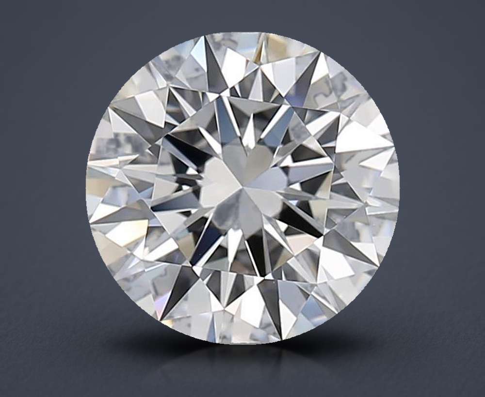 1.34 Carat Round Natural Diamond
