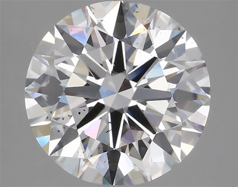 3.09ct E SI1 Rare Carat Ideal Cut Round Lab Grown Diamond