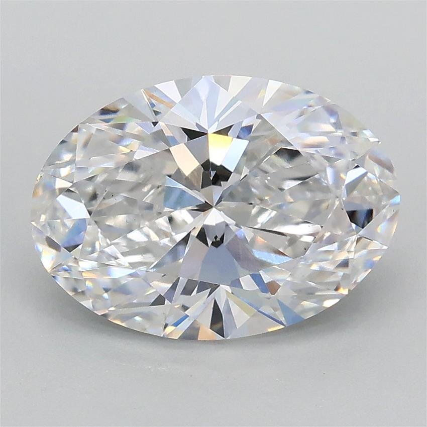2.09ct D VS1 Rare Carat Ideal Cut Oval Lab Grown Diamond