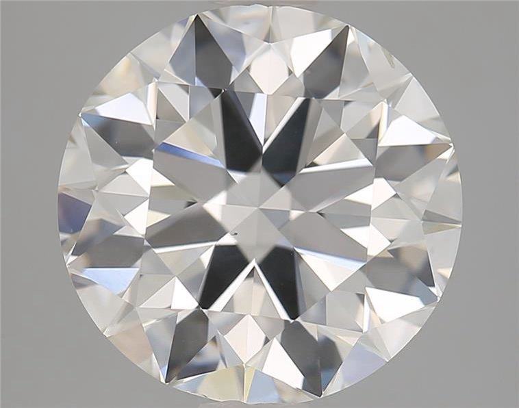 3.50ct H SI1 Rare Carat Ideal Cut Round Diamond