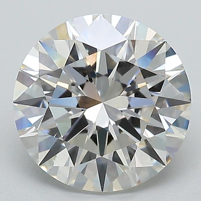 2.49ct F VS1 Excellent Cut Round Lab Grown Diamond