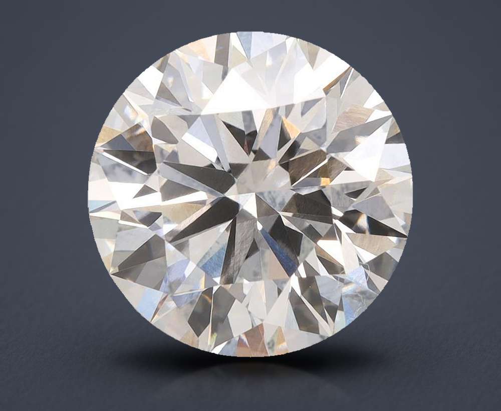 4.22 Carat Round Lab Diamond