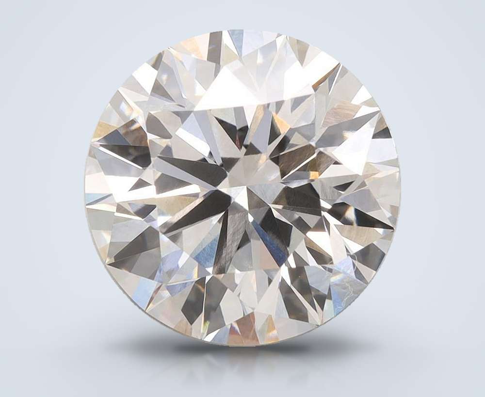 4.22 Carat Round Lab Diamond