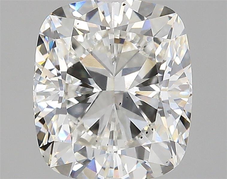 3.38ct H VS2 Rare Carat Ideal Cut Cushion Lab Grown Diamond