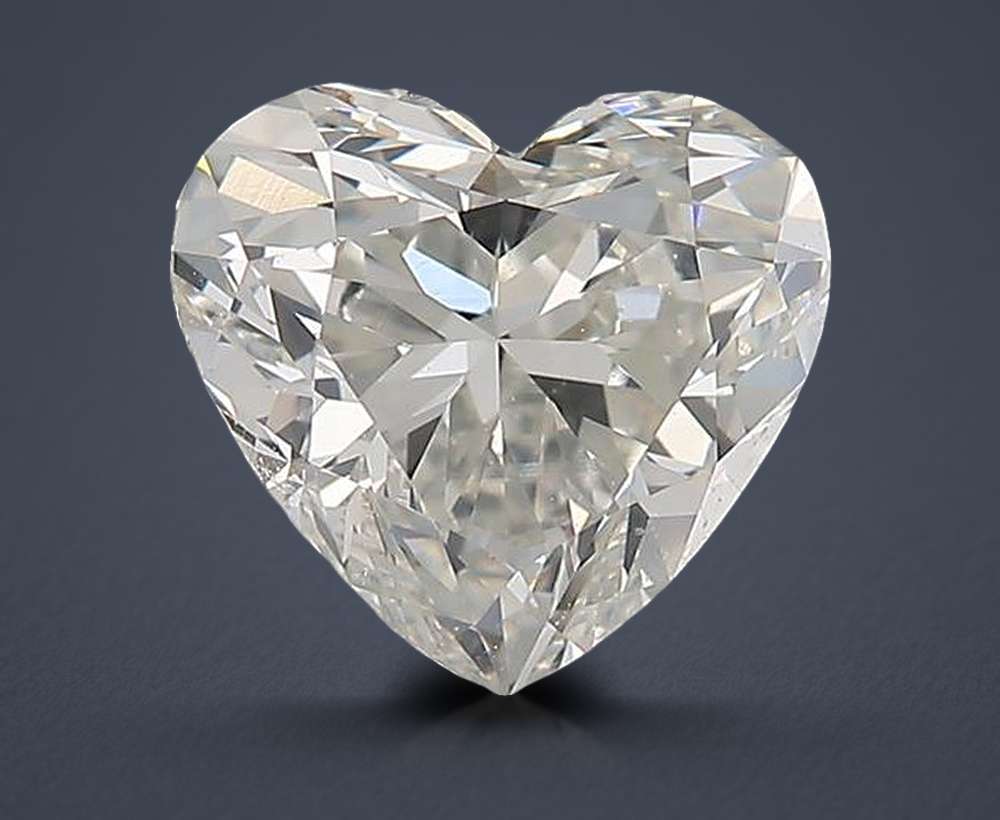 1.70 Carat Heart Natural Diamond