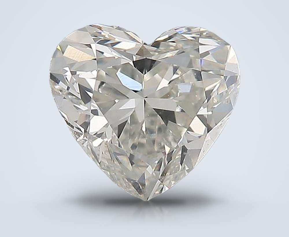1.70 Carat Heart Natural Diamond