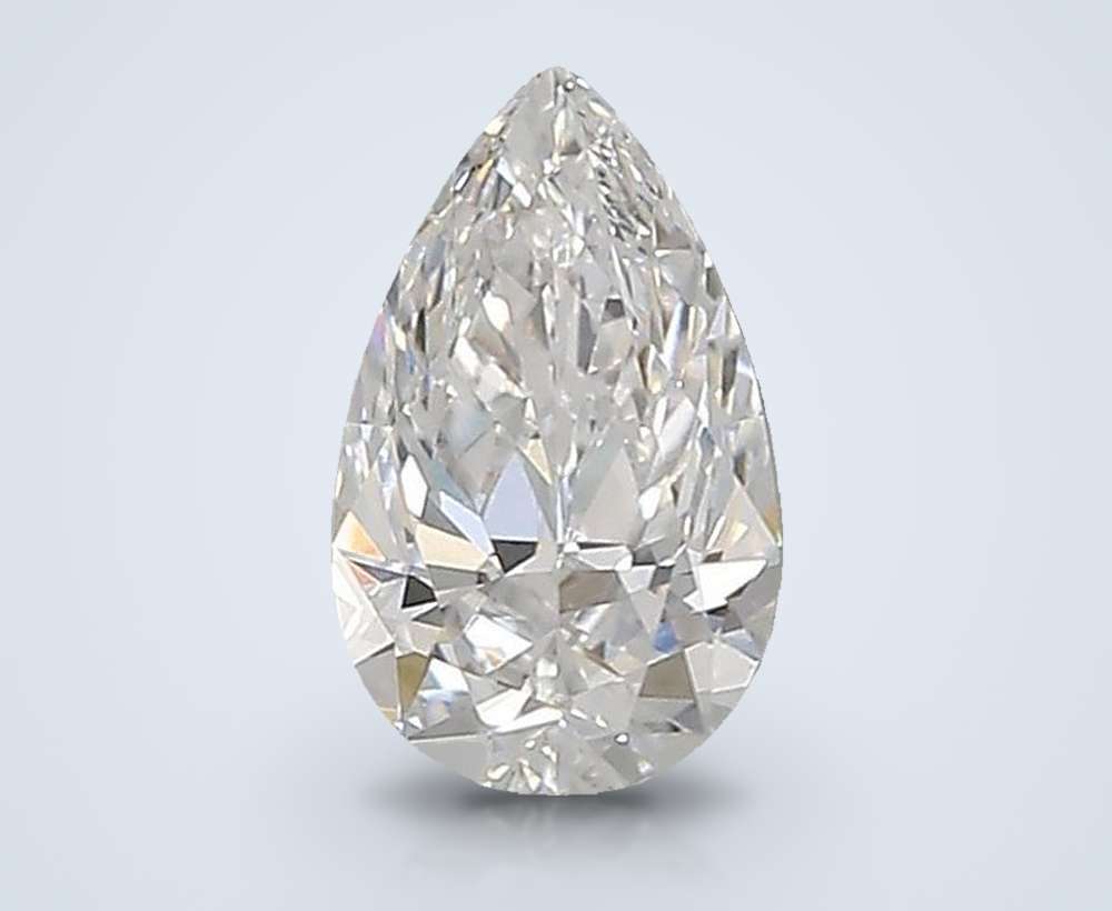 0.62 Carat Pear Lab Diamond