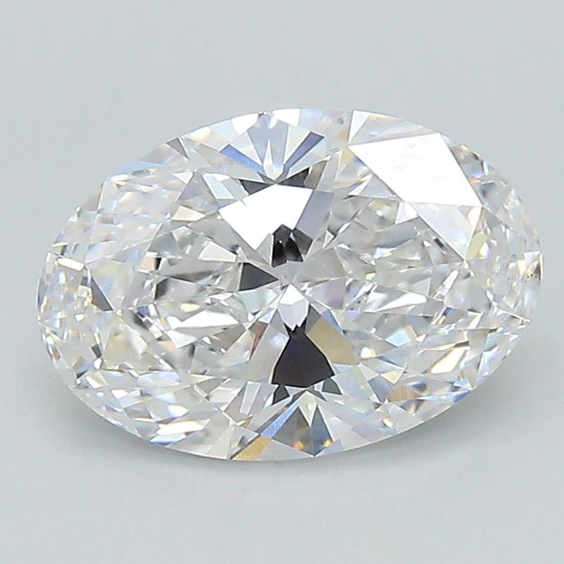1.82ct D VS1 Rare Carat Ideal Cut Oval Lab Grown Diamond