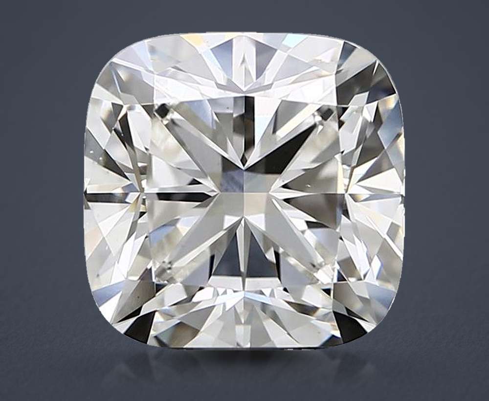 5.51 Carat Cushion Lab Diamond