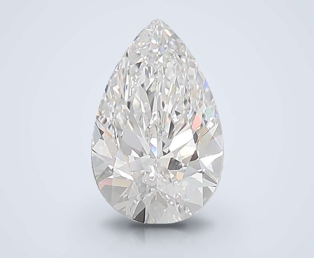 3.21 Carat Pear Lab Diamond