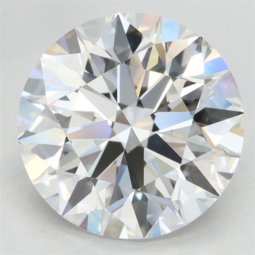 4.06ct E VVS1 Rare Carat Ideal Cut Round Lab Grown Diamond