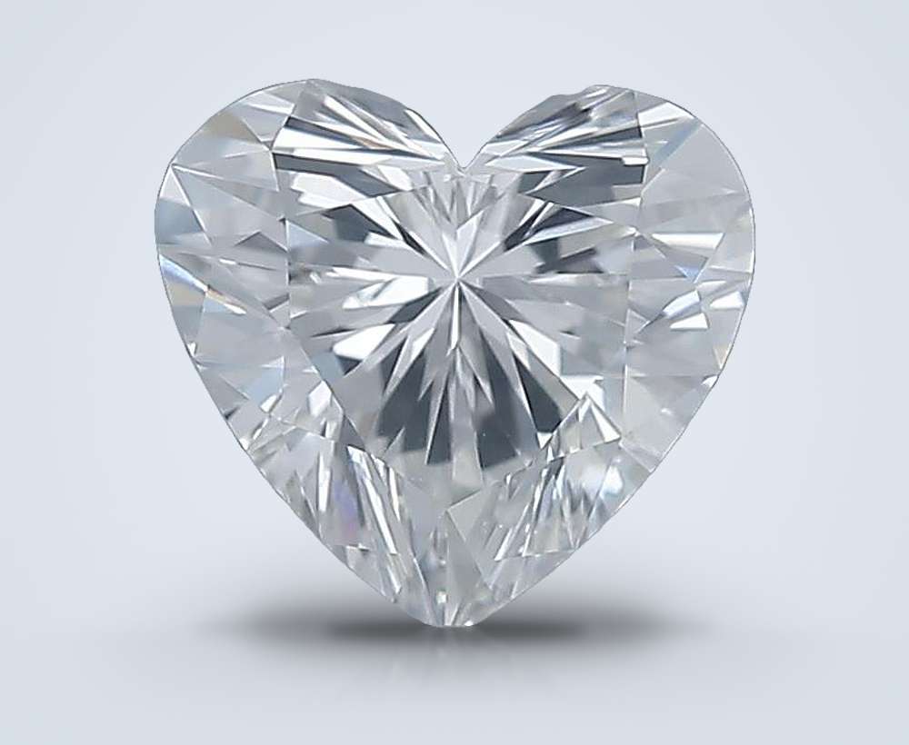 0.90 Carat Heart Natural Diamond