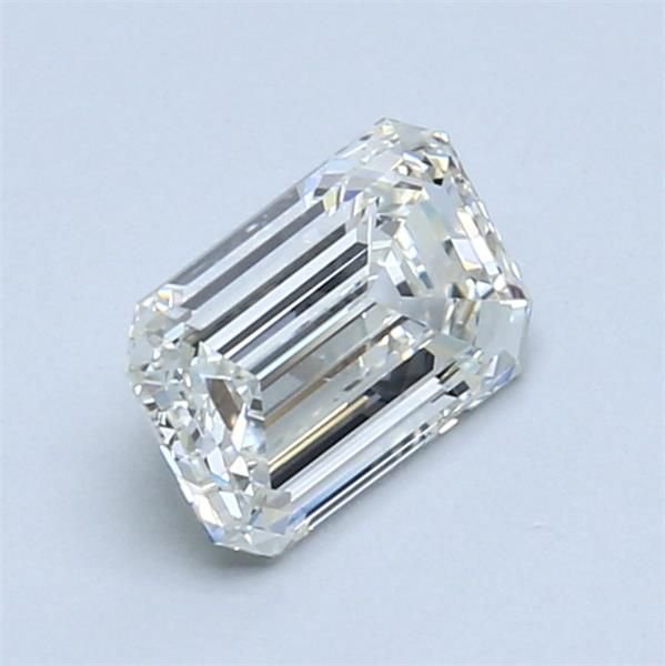 1.00ct I VVS2 Rare Carat Ideal Cut Emerald Diamond