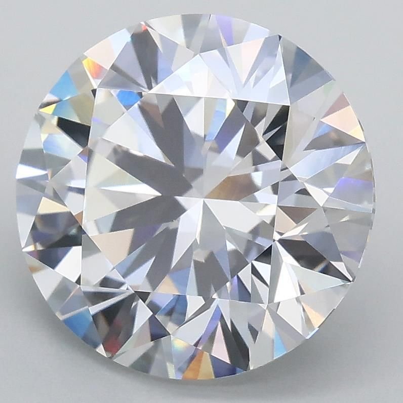 3.20ct E VVS2 Rare Carat Ideal Cut Round Lab Grown Diamond