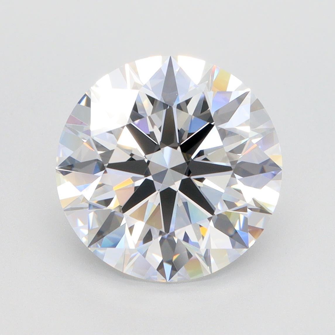 4.26ct E VS1 Rare Carat Ideal Cut Round Lab Grown Diamond