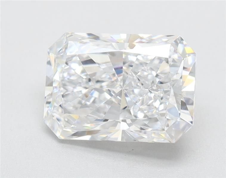 1.61ct D VVS2 Rare Carat Ideal Cut Radiant Lab Grown Diamond