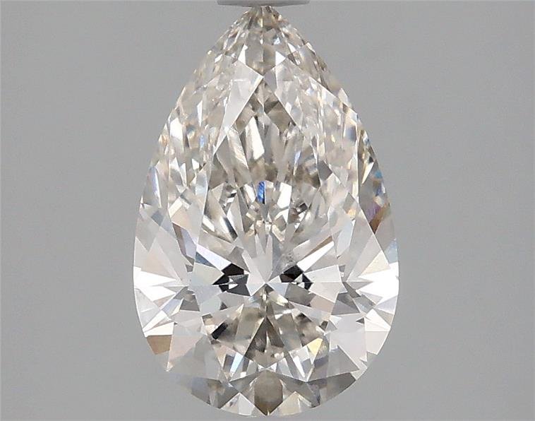 1.59ct H VS1 Rare Carat Ideal Cut Pear Lab Grown Diamond