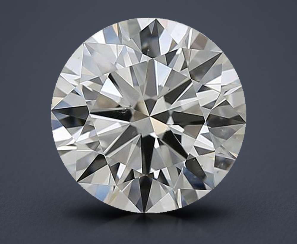 3.51 Carat Round Natural Diamond