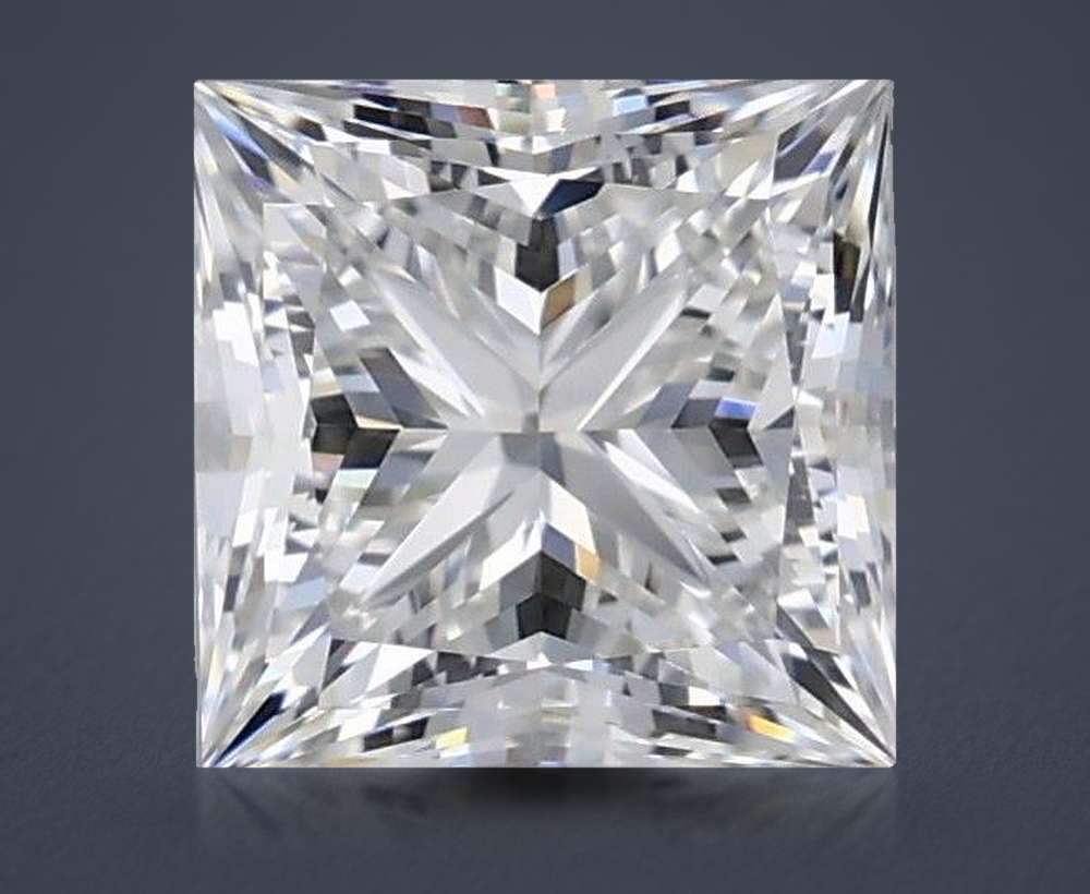 1.52 Carat Princess Lab Diamond