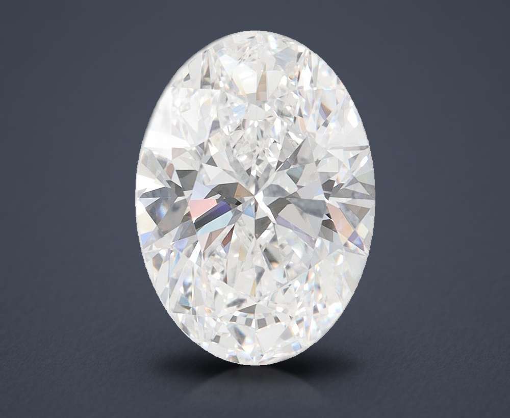 4.00 Carat Oval Lab Diamond