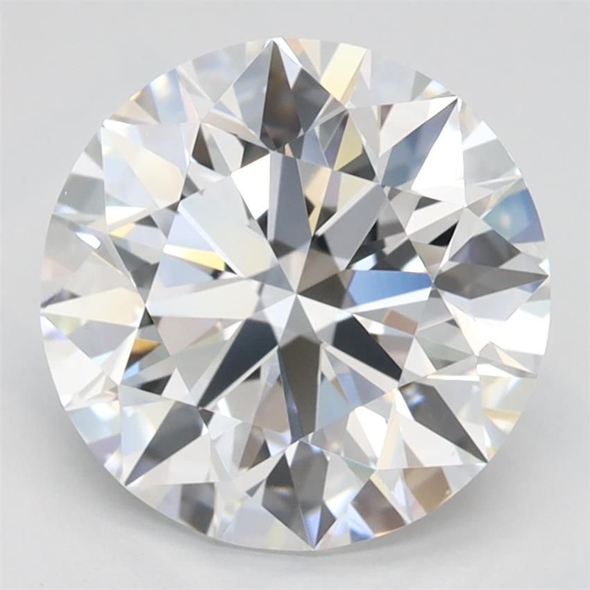 3.00ct D IF Rare Carat Ideal Cut Round Lab Grown Diamond