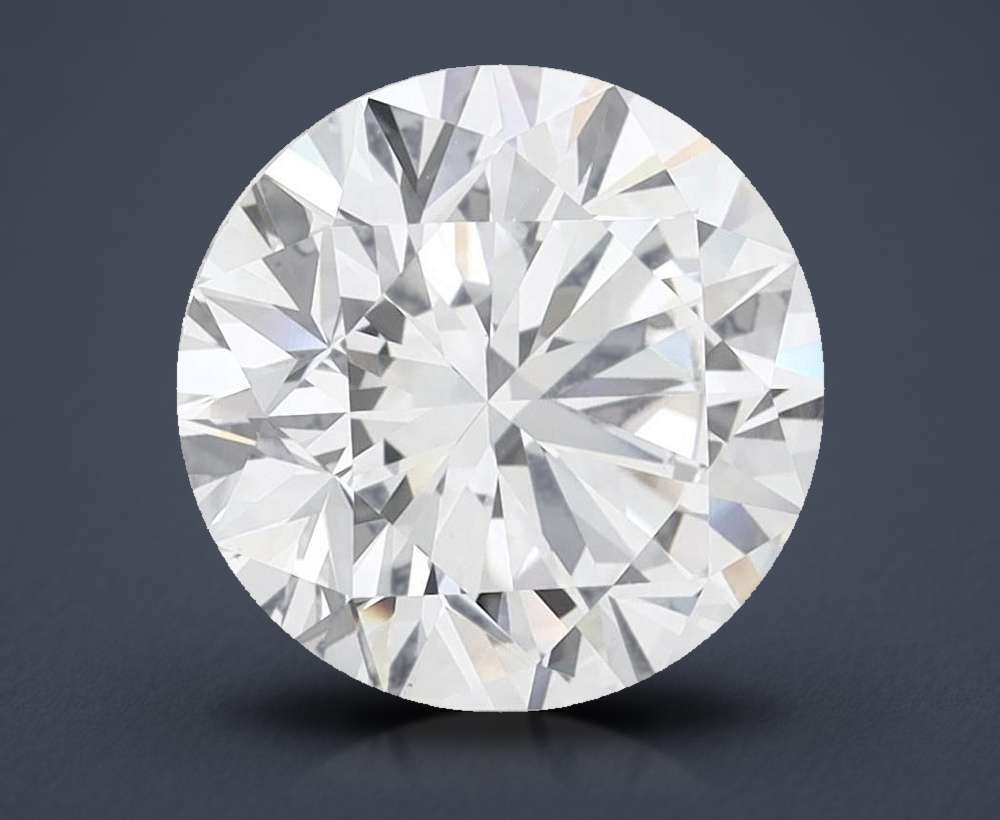 5.42 Carat Round Lab Diamond