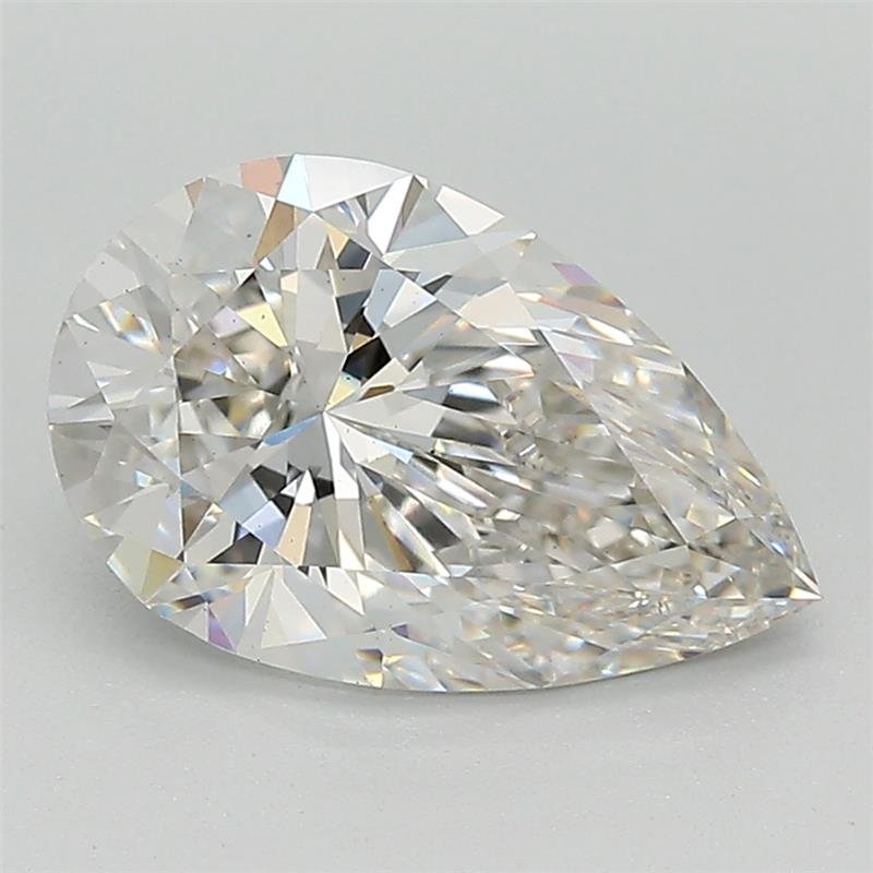 2.15ct G VS1 Rare Carat Ideal Cut Pear Lab Grown Diamond