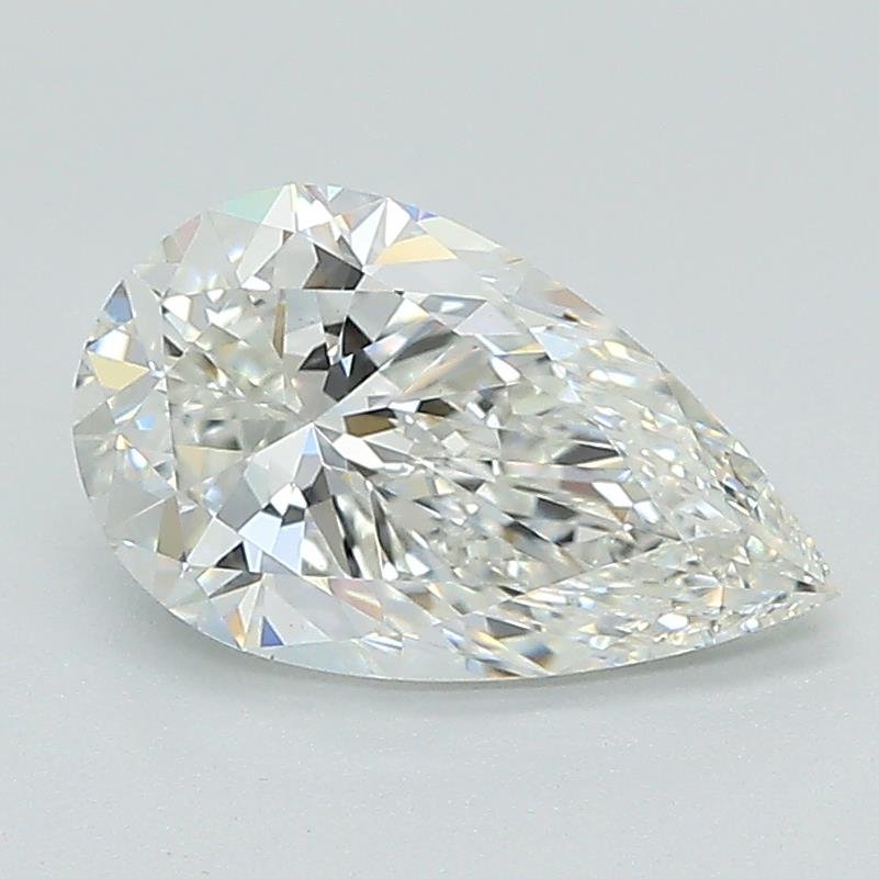 1.50ct F VS1 Rare Carat Ideal Cut Pear Lab Grown Diamond