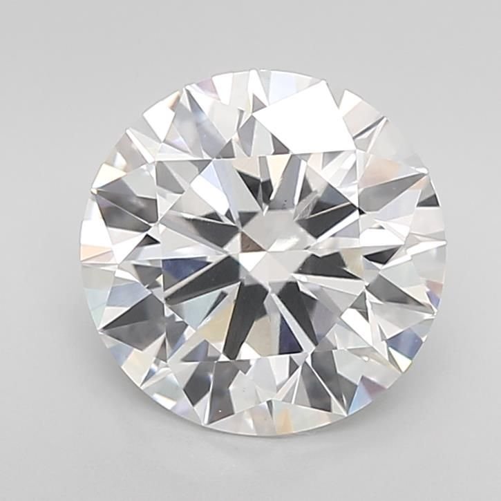 3.01ct F VS1 Rare Carat Ideal Cut Round Lab Grown Diamond