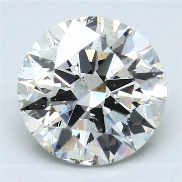 2.50ct J SI2 Rare Carat Ideal Cut Round Diamond