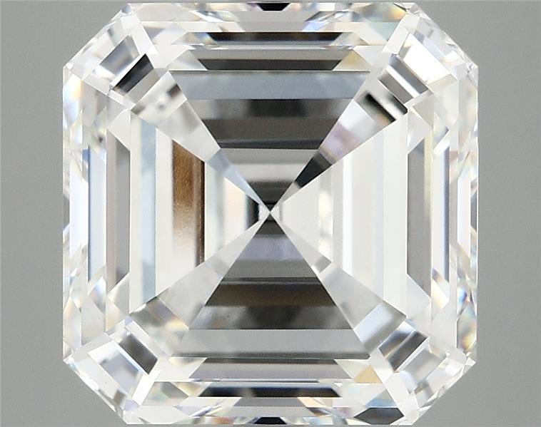 8.05ct E VVS2 Rare Carat Ideal Cut Asscher Lab Grown Diamond