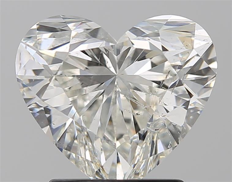 2.07ct I SI2 Rare Carat Ideal Cut Heart Diamond