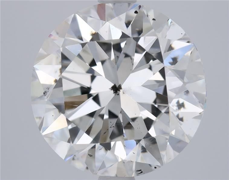 3.01ct F SI2 Very Good Cut Round Diamond