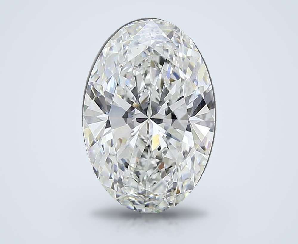 10.08 Carat Oval Lab Diamond
