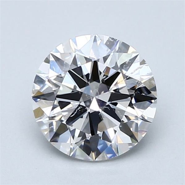 1.52ct D SI2 Rare Carat Ideal Cut Round Diamond