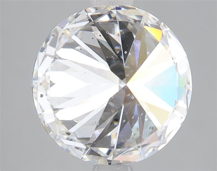 2.58ct F SI1 Rare Carat Ideal Cut Round Lab Grown Diamond