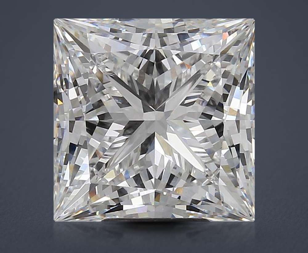 7.02 Carat Princess Lab Diamond