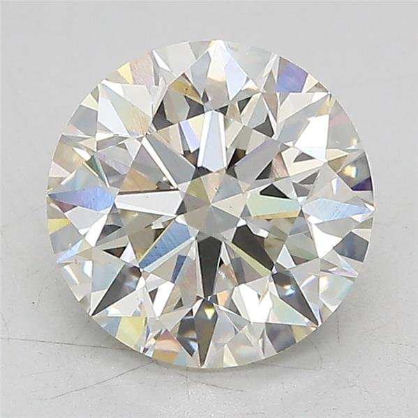 2.55ct I VS1 Excellent Cut Round Lab Grown Diamond