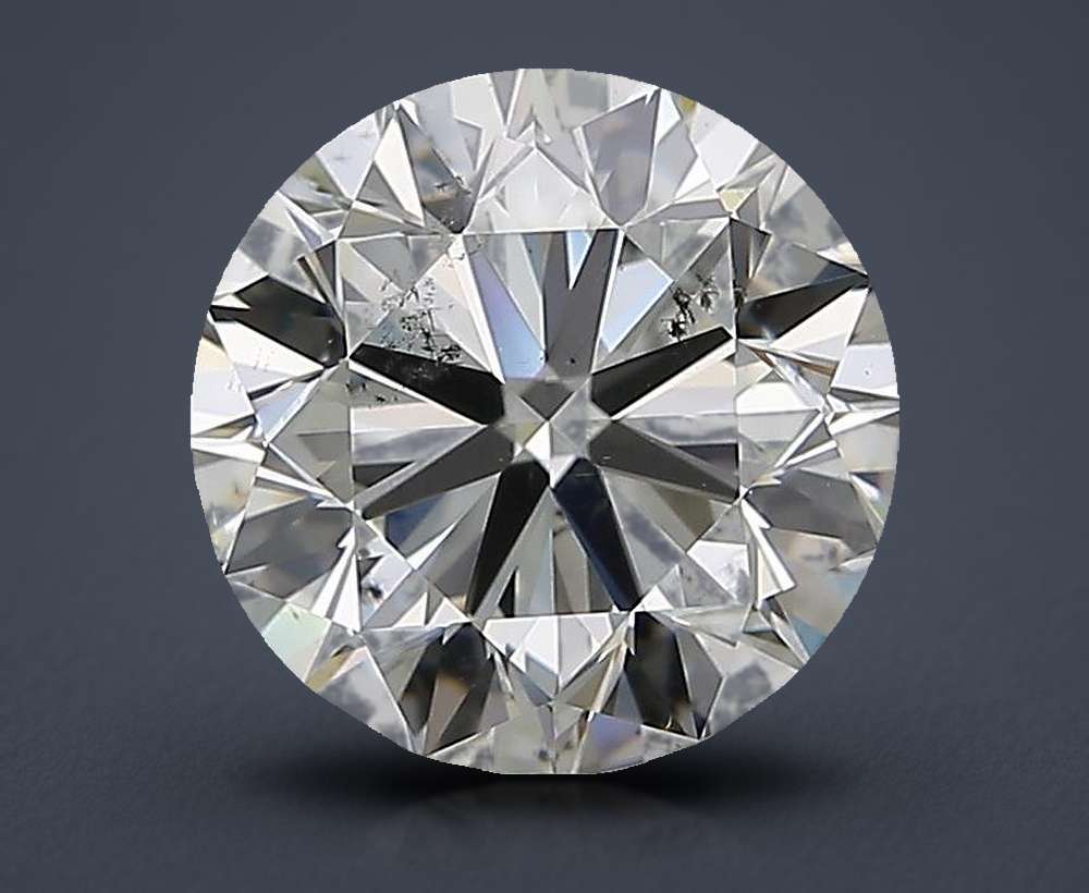 2.50 Carat Round Natural Diamond